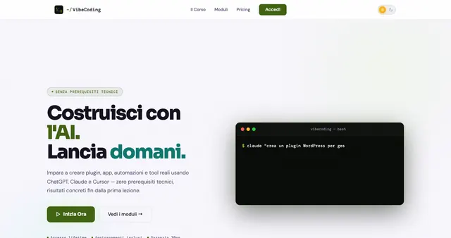 Anteprima di VibeCoding