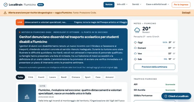 Anteprima di LocalBrain Fiumicino