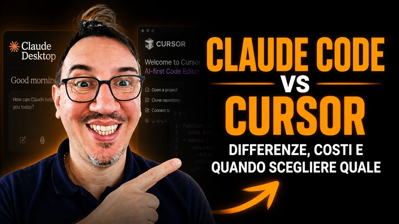 Claude Code vs Cursor: differenze, costi e quando scegliere quale — Raffaele Mele