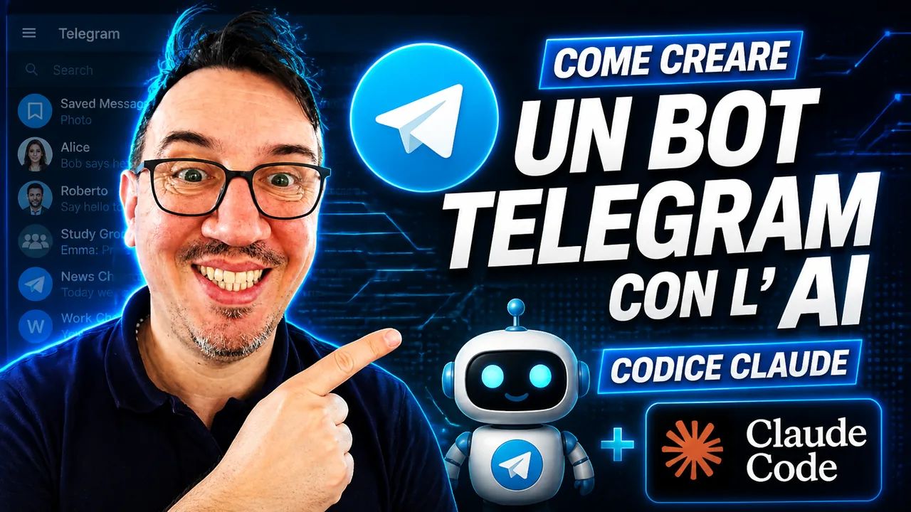 Come creare un bot Telegram con l'AI usando Claude — Raffaele Mele
